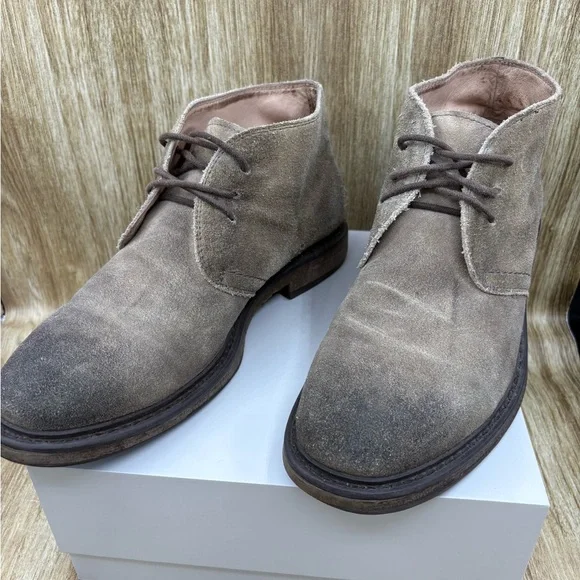 1901 Chukka Tan Suede Boots - Picture 4 of 13
